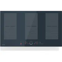 Klarstein Delicatessa 90 Induktionskochfeld – 6-Zonen-Einbaukochfeld, 10.500 W Mit Flexzone Und Boostern, Schieberegler, Timer Und Kindersicherung, Glaskeramik Schwarz, 90-cm-Design