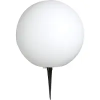 Globo Lighting Außenleuchte Kunststoff weiß, 1x E27 LED