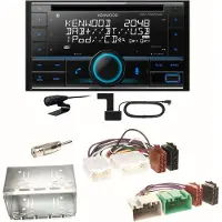 Kenwood DPX-7300DAB Bluetooth Digitalradio Einbauset für Volvo S40 V40 850