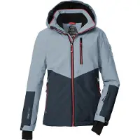 Killtec Ksw 207 Grls Ski Jckt Hellblau/Dunkel Denim/Schwarz Hellblau/Dunkel Denim/Schwarz 140