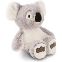 Nici Kuscheltier Koala Barry 25cm - grau - Stofftier aus weichem Plüsch, niedliches Plüschtier zum Kuscheln und Spielen, für Kinder & Erwachsene, tolle Geschenkidee - 61712