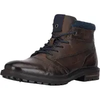 Bugatti Masat Comfort Veterschoenen Hoog - Donkergrijs - Maat 43