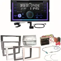 JVC KW-DB95BT Bluetooth DAB Einbauset für Opel Astra H Corsa D Zafira B Antara