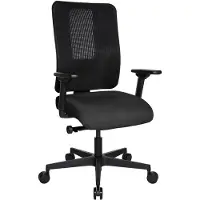 Topstar Bürostuhl Sitness Open X (N) Deluxe, OX300TW2 T220 anthrazit, schwarz, schwarz Stoff