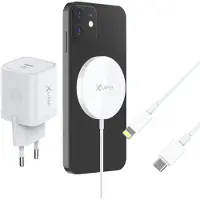 XLayer MagFix Pro Wireless Charging Set Magsafe 20W Netzteil USB-C Lightning