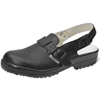 ABEBA Clog 1010 SB SRC Gr. 37 schwarz
