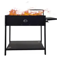 Grillpeter Mangal Batyr 60 Schaschlikgrill mit Ablage und Topfhalter