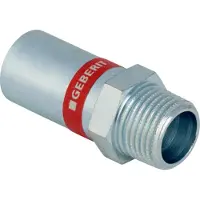 Geberit Mapress C-Stahl, Uebergang mit Einschubende, d35mm, R1 1/4, 1 Stk.