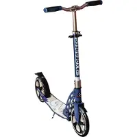 Globber SIX DEGREES Aluminium Scooter mit Klappmechanismus und Ständer, 230/215 mm, ABEC 7, höhenverstellbar, , creme