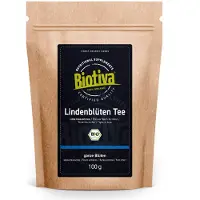 Good Organics GmbH Biotiva Lindenblüten ganz 100g aus biologischem Anbau