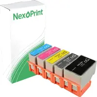 NexoPrint Druckerpatrone kompatibel zu Epson C13T02F140-440+E140 202PBK mehrfarbig Expression Home XP-2100, Epson XP-3100, Epson XP-4100, Epson XP-5100