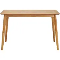 Miliboo - Skandinavischer Esstisch Eschenfurnier B120 cm ELION