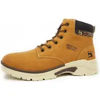 HIS Herrenschuhe Stiefel Warmfutter Boots Beige Freizeit, Schuhgröße:42 EU