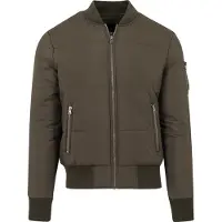 Urban Classics Herren-Bomber Chaoot dunkles oliv S