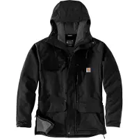 Carhartt Jacke Super Dux Bonded Chore Coat Herren Black-M