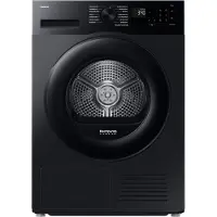 Samsung DV90DG52A0ABEG Wärmepumpentrockner, 9 kg, , AI Wäschetrockner mit WiFi-SmartThings-App, LED-Display, Hygiene-Programm, Air Refresh,