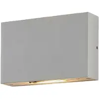 LUCANDE LED-Außenwandleuchte Katla aus Aluminium