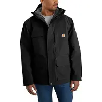 Carhartt Jacke Super Dux Bonded Chore Coat Herren Black-S