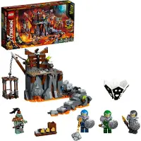 LEGO 71717 NINJAGO Reise zu den Totenkopfverliesen, 2-in-1 Bauset und Brettspiel