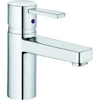 Kludi ZENTA Waschtisch-Einhandmischer, Auslaufhöhe 75mm, ohne Ablaufgarnitur, chrom, 382620575