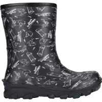 ZigZag Gummistiefel Cenerki kids mit warmer Fütterung 1001 Black 31