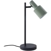 LINDBY Tischlampe Ovelia , schwarz, für Arbeitszimmer / Büro, Metall, Modern, Tischlampe