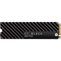 Western Digital SN750 NVMe SSD mit Kühlkörper 2 TB, 3.400 MB/s