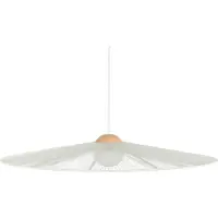 Zuiver Hängelampe Belle L Beige | Design-Leuchte mit Seil-Schirm
