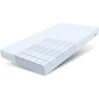 FDM Matratze 90x200 cm Kaltschaum HR-Schaum 7 Zonen PEARL Konturschnitt H4 Höhe ca. 16 cm Premium Bezug