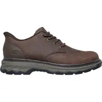 SKECHERS Sportliche Slipper Herren 736B6563686572735F323035333037 Braun 46 EU