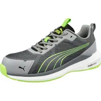 Puma Sicherheitsschuh Slide grey/green low S1PS nach EN ISO 20345:2022 S1PS ESD FO HRO SR grau Größe 44