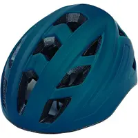 Prophete Fahrradhelm mit LED | EKO Glue On Technologie | Sicherer Helm für Damen & Herren | Größe 58-61 cm | Verstellbar & komfortabel | Stilvolles Design in Blau | Ideal für Stadt & Freizeit