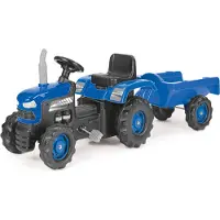 DOLU Wandertraktor mit Abstellgleis, blau