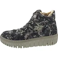 Waldlaufer H-Livia Schnürstiefel Beige in Gr. 38