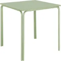 Bolero Adeline Stahl Quadratischer Tisch 700mm Hellgrün
