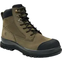 Carhartt F702923 Detroit Rugged Flex S3 6 Inch Zip Safety Boot Moss 43