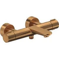 Duravit Badewannenarmatur Wave AP Bronze gebürstet mit Umstellventil
