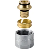 Geberit GE Mepla Anschlussverschraubung d20mm, zu Eurokonus G3/4, 1 Stk.