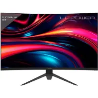 LC-Power LC-M32QC, 80 cm (31.5"), 2560 x 1440 Pixel, Quad HD, LCD, 4,5 ms, Schwarz, Rot