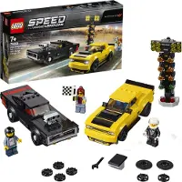 LEGO Speed Champions 2018 Dodge Challenger SRT Demon und 1970 Dodge Charger R/T, 75893