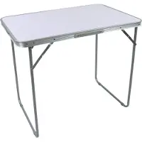 VCM Gartentisch klappbar | Esstisch | Maße ca. H. 70 x B. 80 x T. 53 cm | Klapptisch | Balkontisch Gartenmöbel - Galdas 80x53