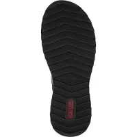 Rieker Schnürboots , Damen, Gr. 38, wärmend, lila (brombeere), Lederimitat, unifarben, Schuhe Schnürboots, Schnürstiefelette, High Top Sneaker, Plateauboots mit Profilsohle