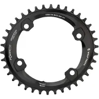 Wolf Tooth PowerTrac Elliptical Shimano GRX Kettenblatt, 110 BCD Asymmetric, 4-Loch, 42 Z.,