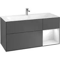 Villeroy & Boch V&B Waschtischunterschrank FINION 1196x591x498 Reg Peony/anth ma