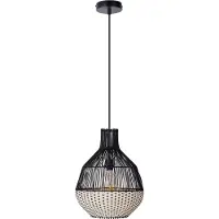 Nowa Hängeleuchte Metall schwarz, 1x E27
