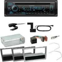 Kenwood KDC-BT950DAB Bluetooth Einbauset für Opel Omega B Meriva A Agila Vivaro