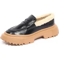 Hogan H8144 mocassino donna H629 woman inside eco-fur loafers