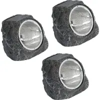 Eglo Solarleuchte Z_solar grau 3X 4X0,06W L:13,5 H:11 cm