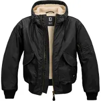 Brandit CWU Jacket Hooded black, XL