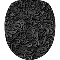 Sanilo WC-Sitz Floral, Toilettendeckel direkt vom Hersteller, Klodeckel, Klobrille, WC Deckel, Toilettensitz, Toilettenbrille, WC Brille